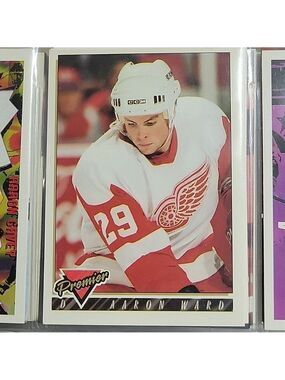Aaron Ward Hockey Card Red Wings